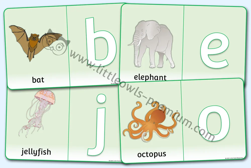 ANIMAL ALPHABET MULTIMATS - PLAYDOUGH, WHITEBOARD & PEN OR LOOSE PARTS — resource preview