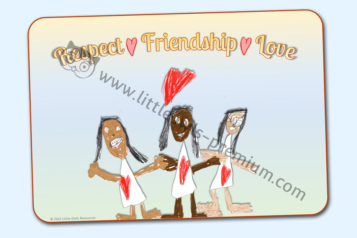 RESPECT, FRIENDSHIP, LOVE - POSTER 2 