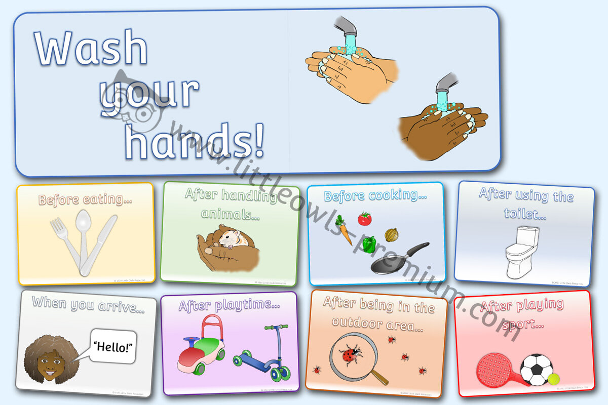'WASH YOUR HANDS!' - DISPLAY PACK
