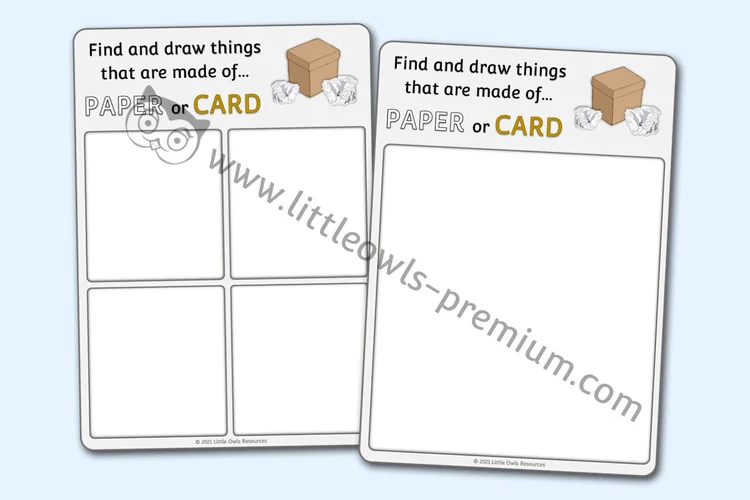 Find & Draw — Paper & Card cover
