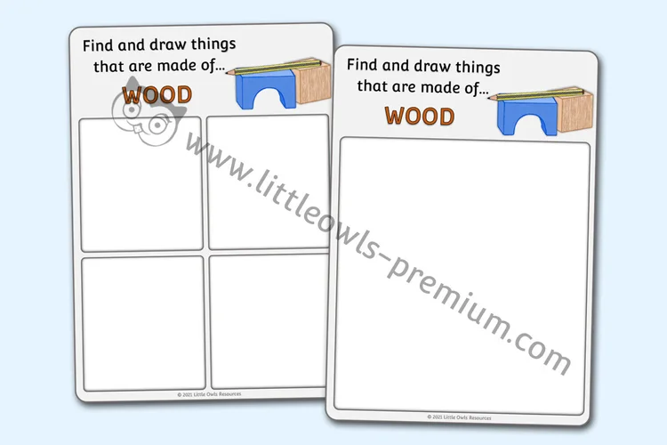 Find & Draw — Wood cover
