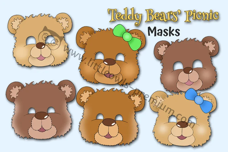 Teddy Bears' Picnic — Masks cover