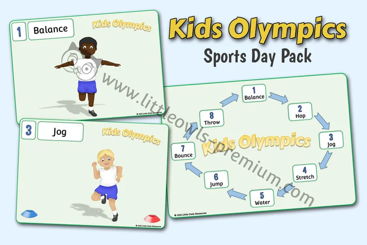 Kids Olympics — Sports Day Pack — resource cover