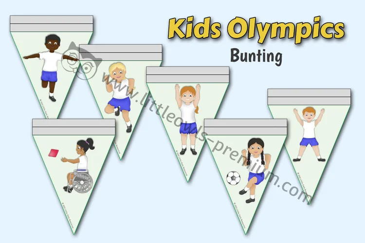 Kids Olympics Bunting — resource cover