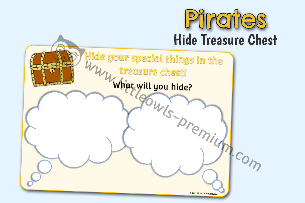 TREASURE CHEST SPECIAL THINGS - WHAT WILL YOU HIDE?
