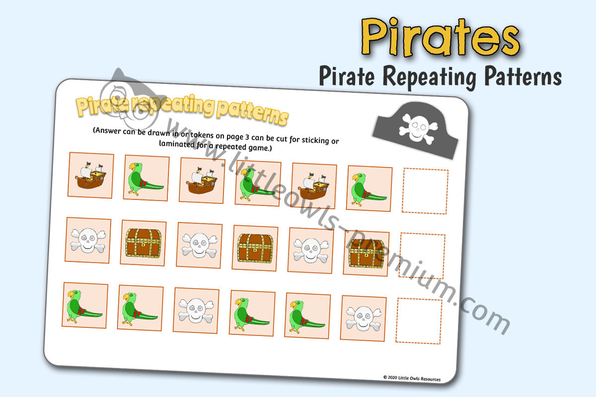 PIRATE REPEATING PATTERNS