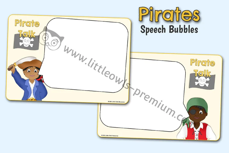 Pirate Speech Bubbles cover