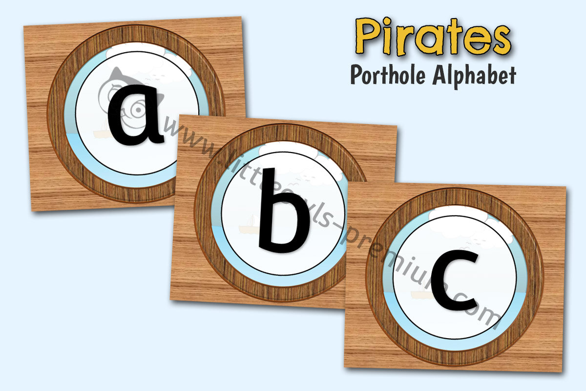 PORTHOLE ALPHABET