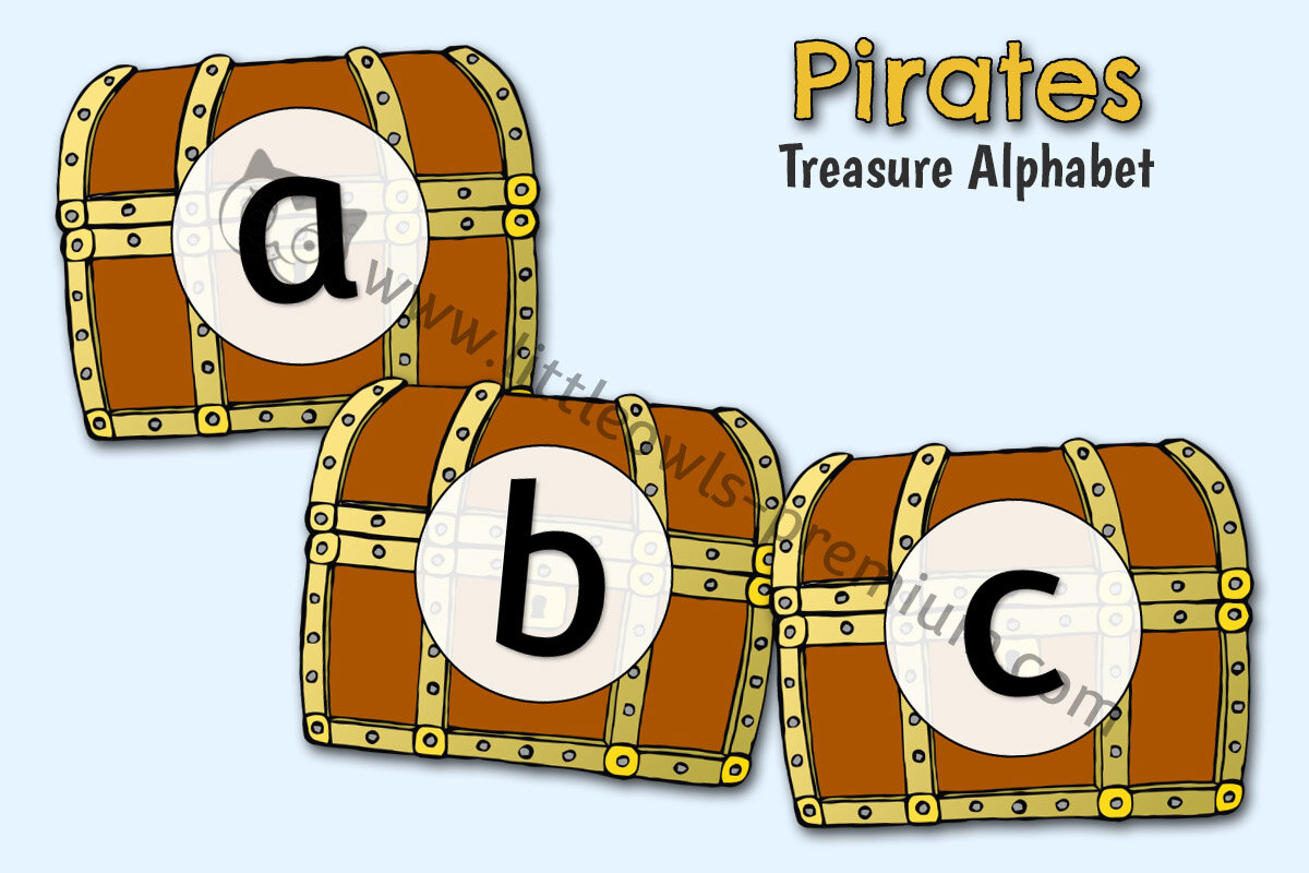 TREASURE CHEST ALPHABET