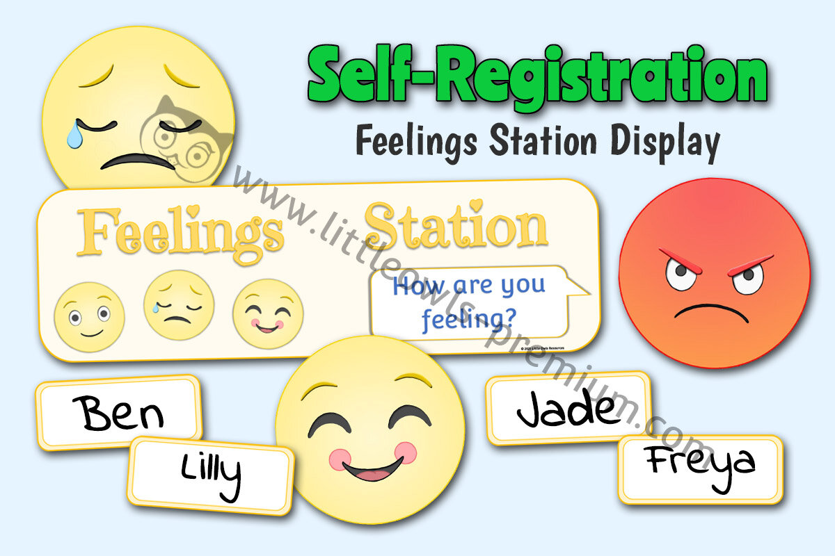 SELF REGISTRATION - Feelings Station Display