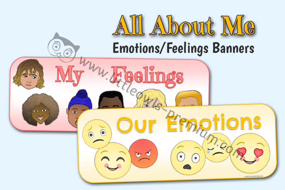 ‘OUR EMOTIONS/MY FEELINGS’ - BANNERS