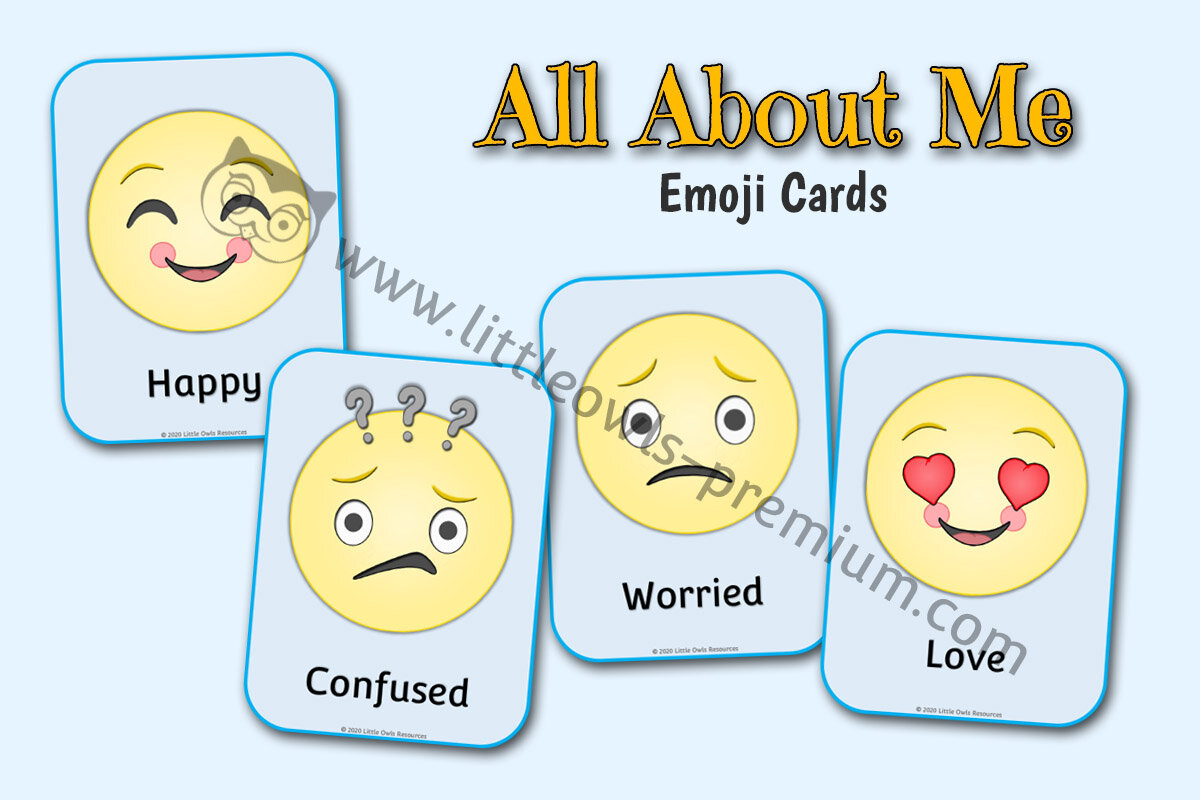EMOTION CARDS - EMOJIS