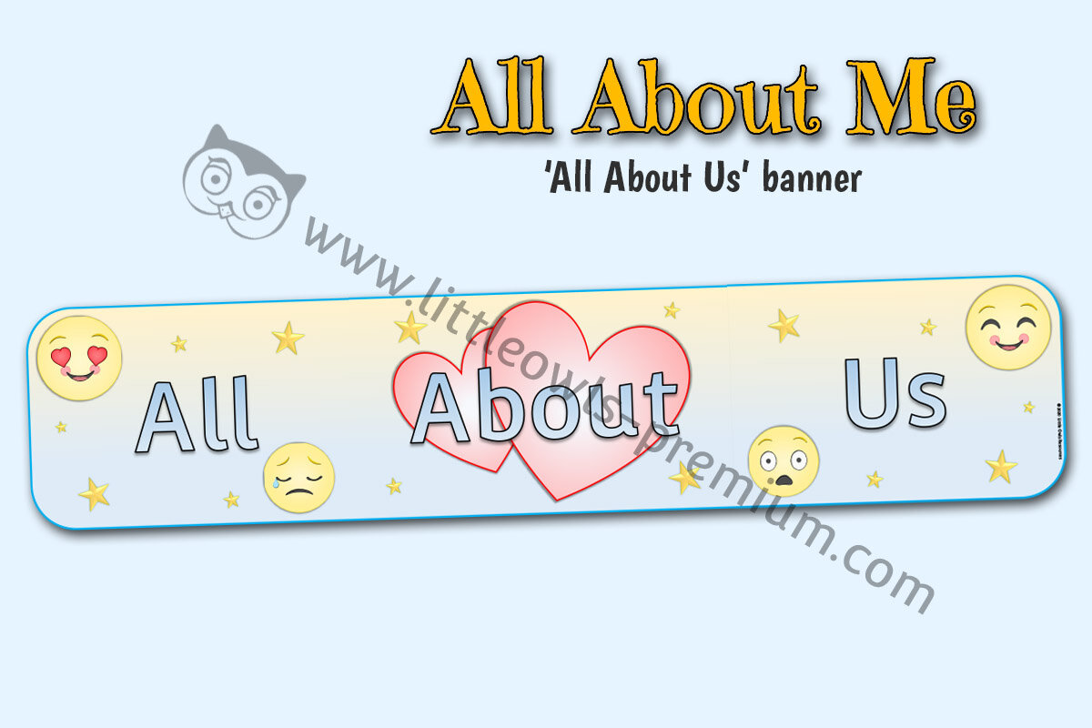 ‘ALL ABOUT US’ BANNER