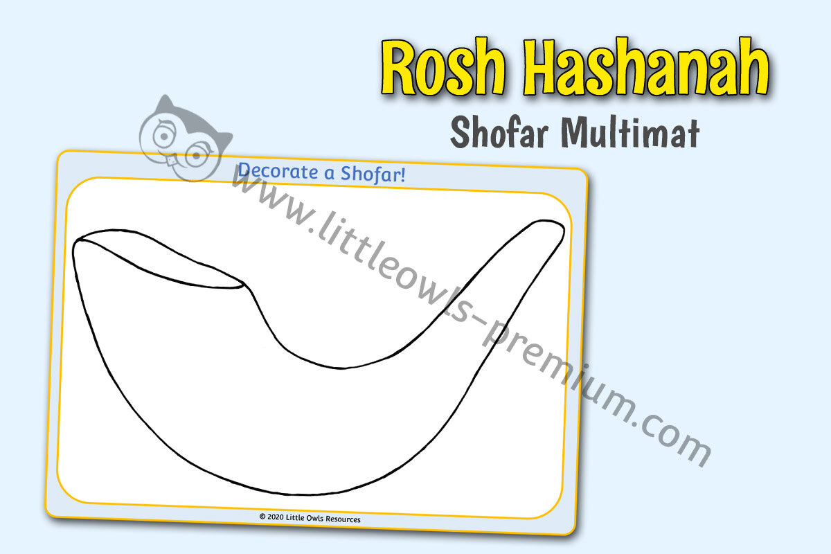 SHOFAR MULTIMAT - PLAYDOUGH, LOOSE PARTS, ART & CRAFT 