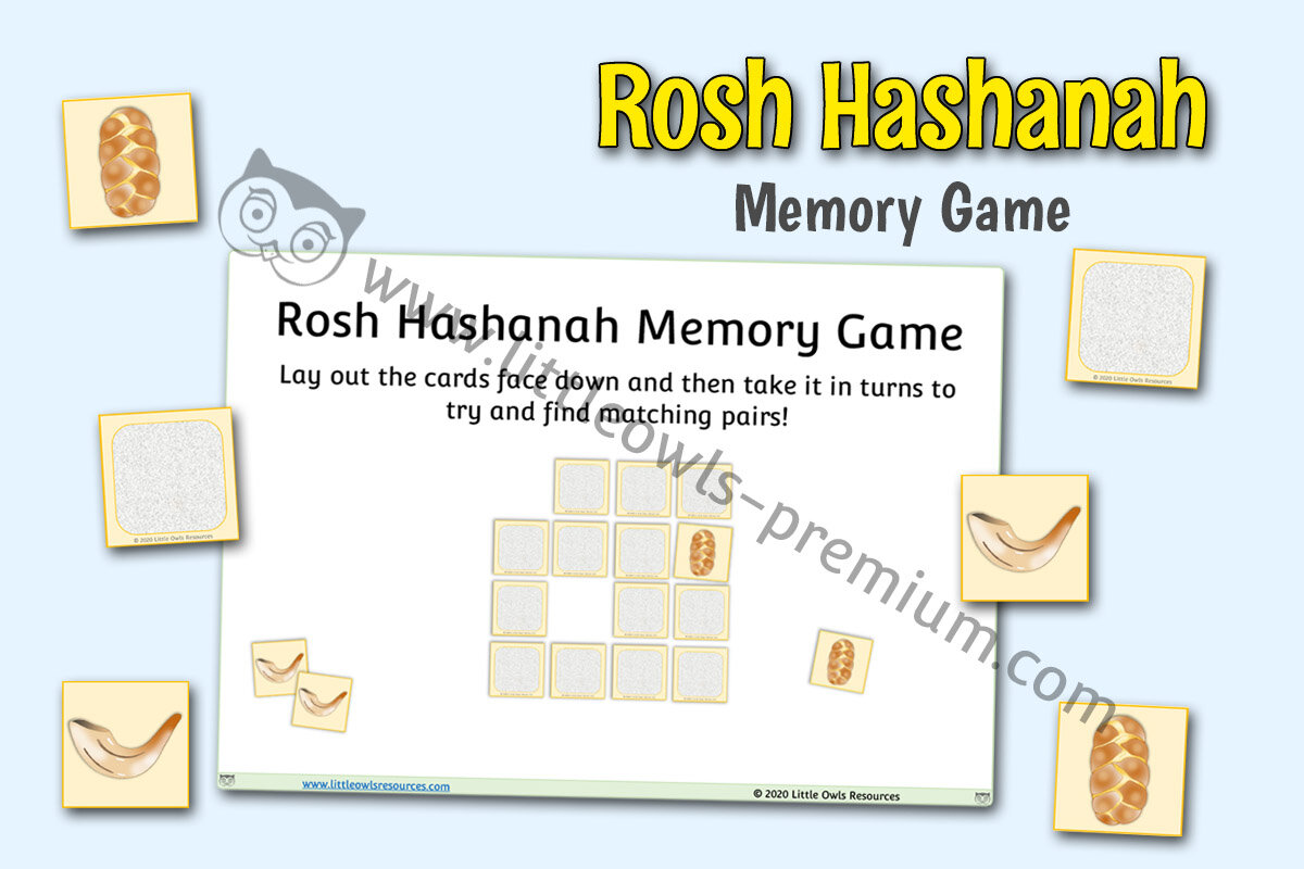 ROSH HASHANAH MEMORY GAME