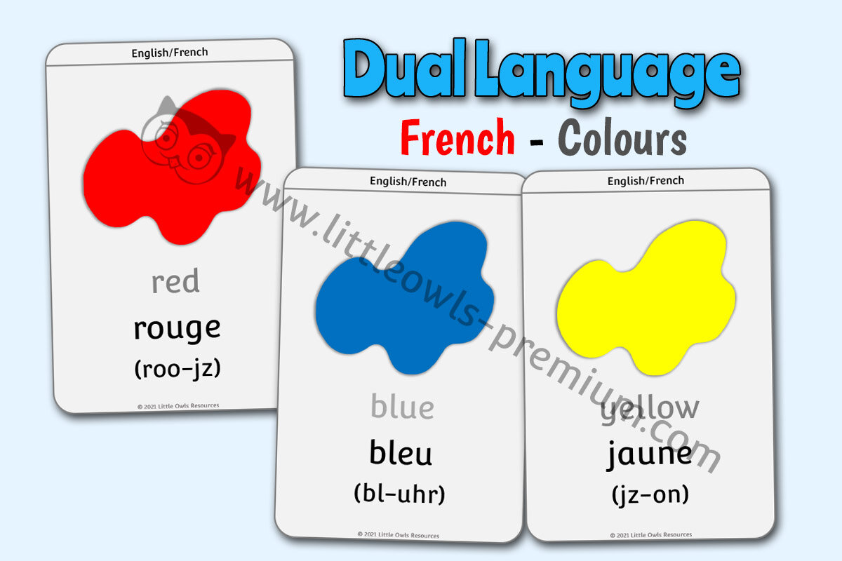 FRENCH - COLOURS
