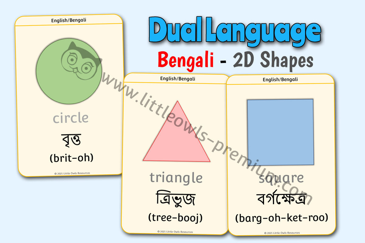 BENGALI - 2D SHAPES