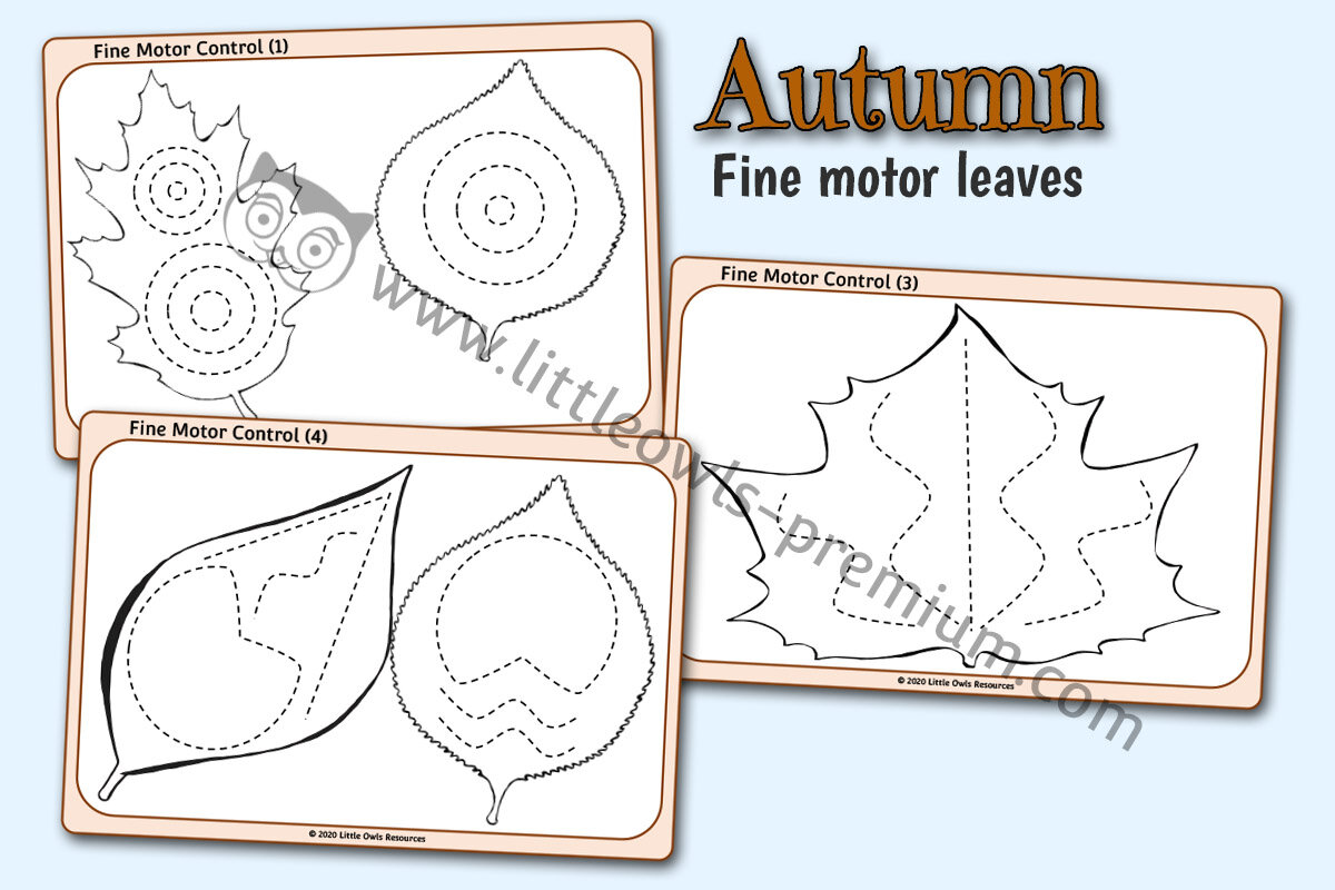 FINE MOTOR AUTUMN LEAVES