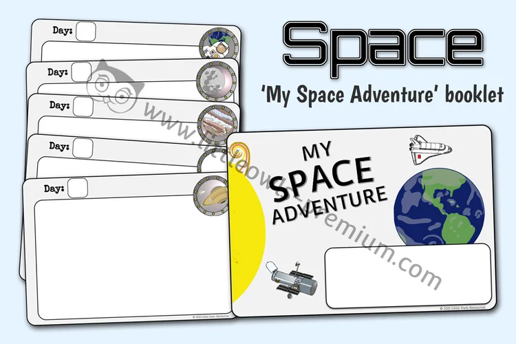 My Space Adventure — Booklet cover