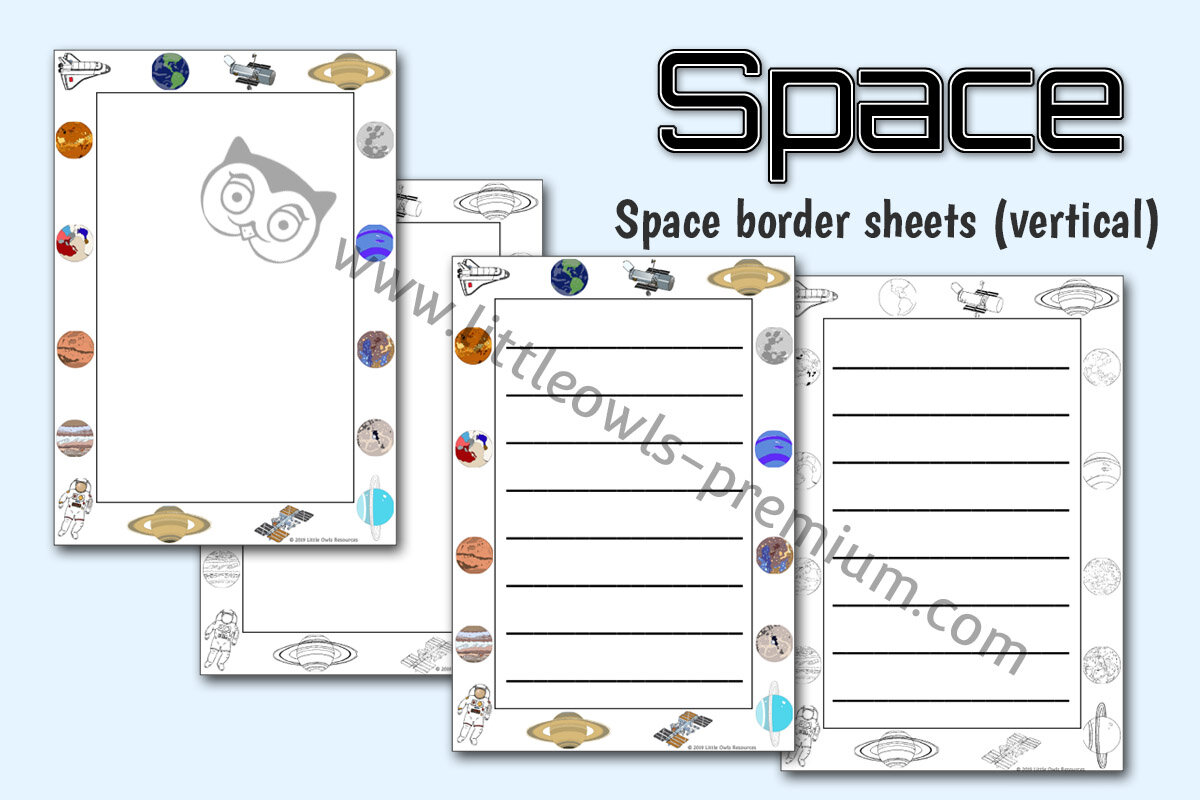 Free Cute Borders and Note Paper by Ms Flett Teaching Joy