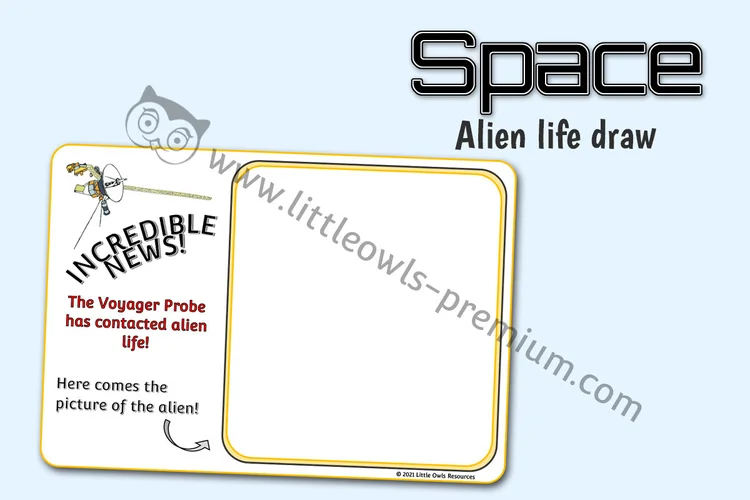 Draw an Alien cover