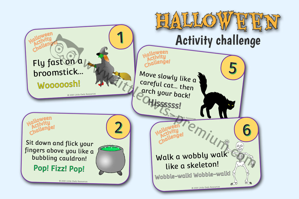 HALLOWEEN ACTIVITY CHALLENGE 