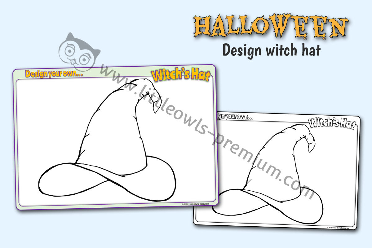 DESIGN A WITCH HAT