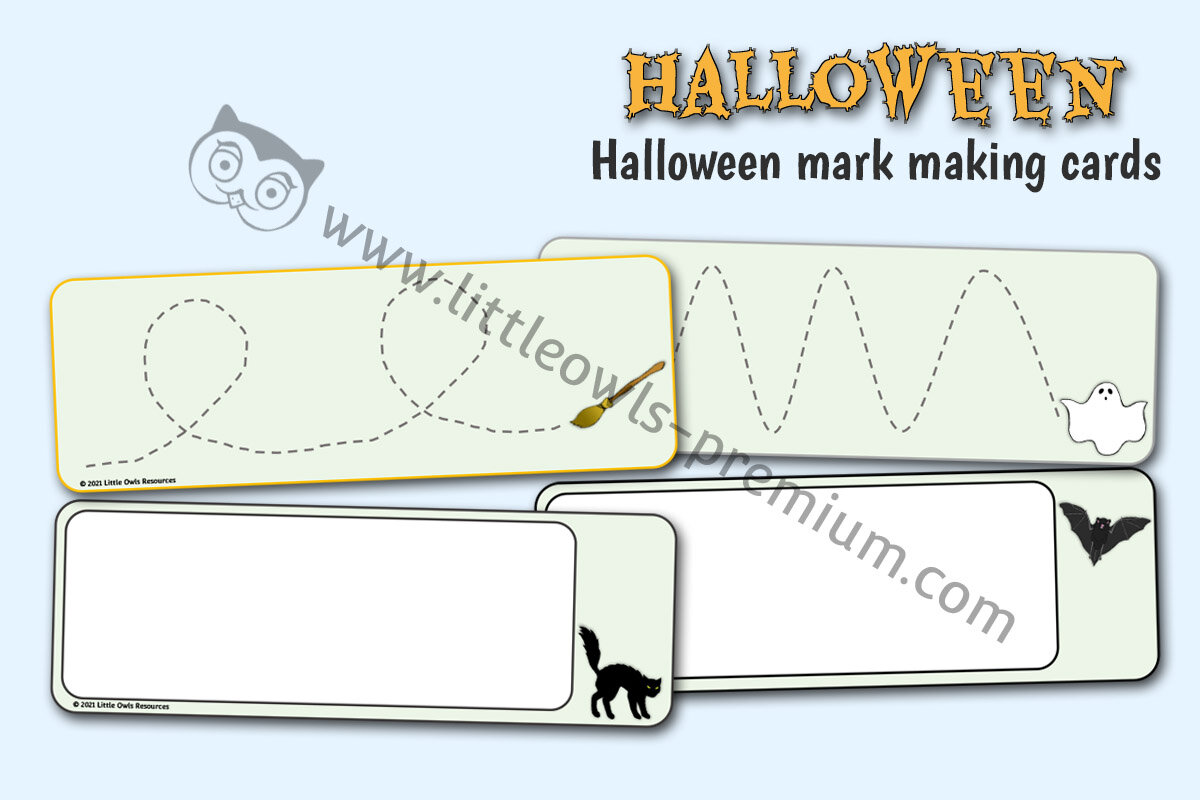 HALLOWEEN MARK MAKING CARDS