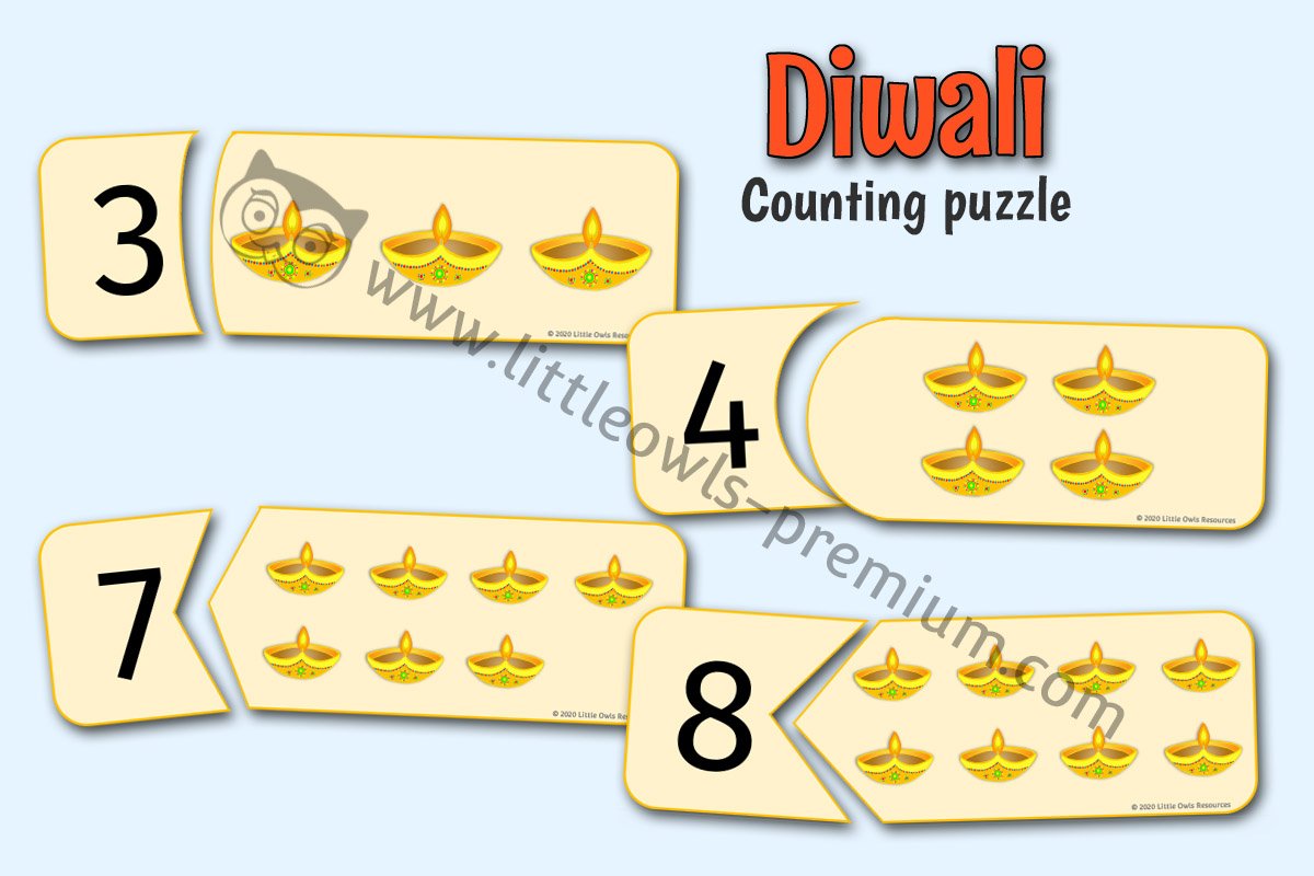 DIVA LAMP COUNTING PUZZLES (1-10)