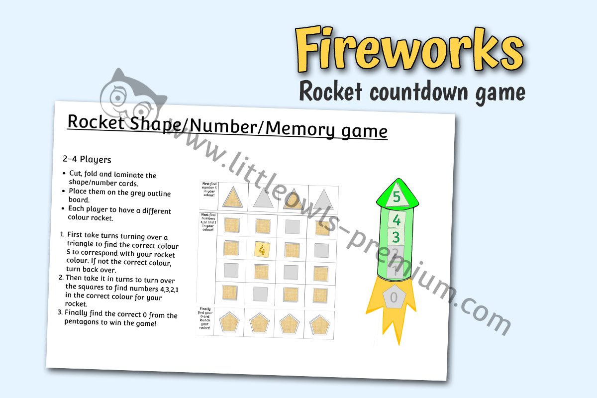 ROCKET COUNTDOWN GAME