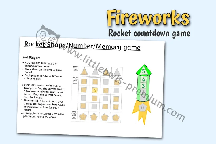 Rocket Countdown Game - cover preview