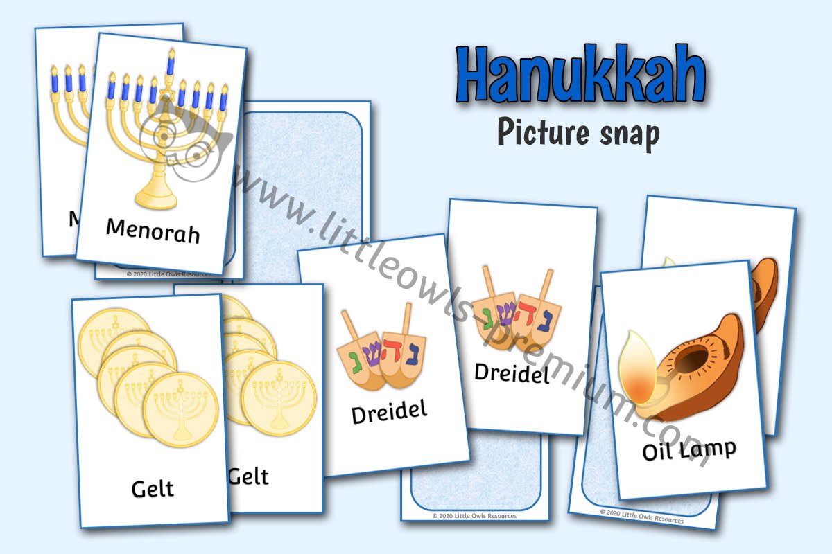 HANUKKAH PICTURE SNAP (Updated 2020)