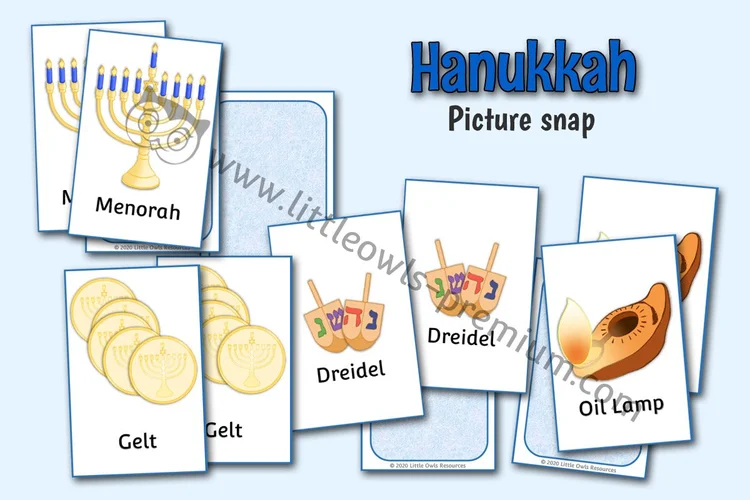 Hanukkah Picture Snap - resource cover