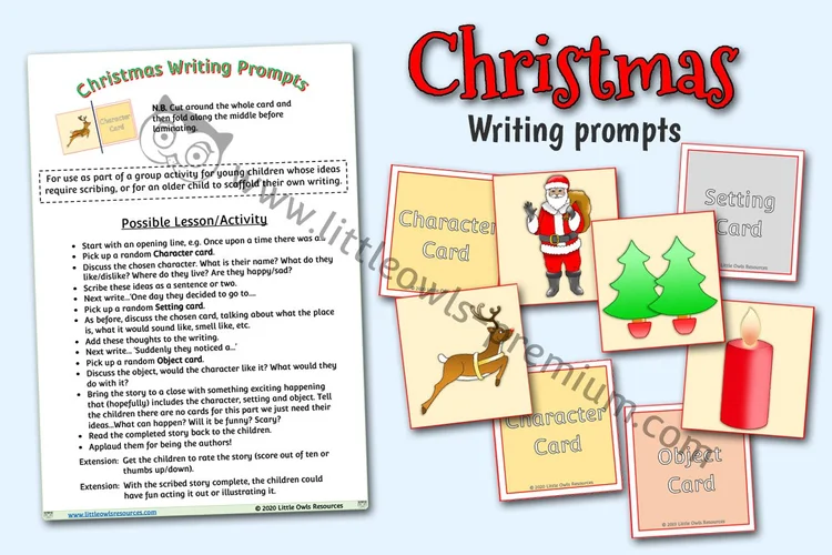 Christmas Story Cards - resource cover