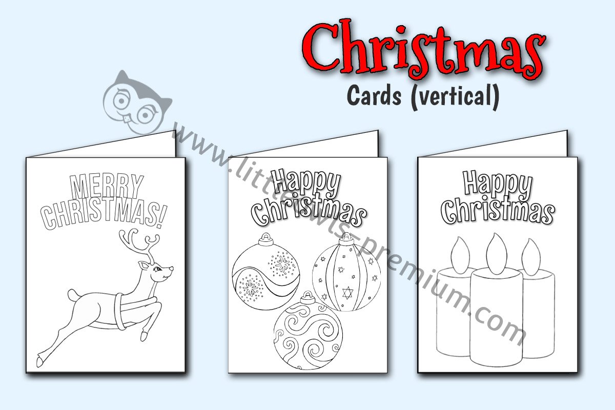 CHRISTMAS CARDS - VERTICAL (Updated 2020)