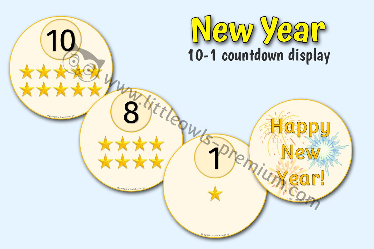 'HAPPY NEW YEAR!' COUNTDOWN