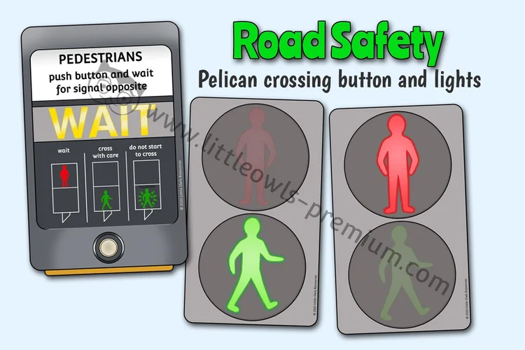 Pelican Crossing Button & Lights cover