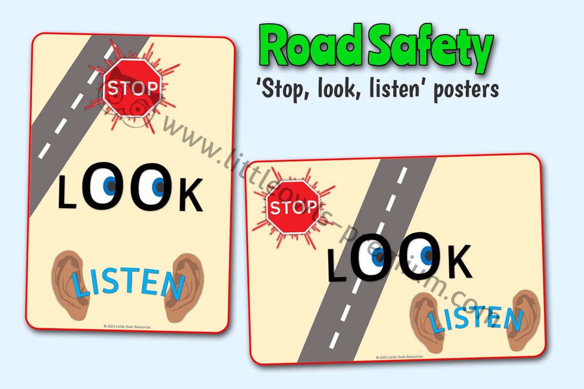 road safety week printable activities posters early years eyfs reception preschool resources little owls premium a little owls resources website