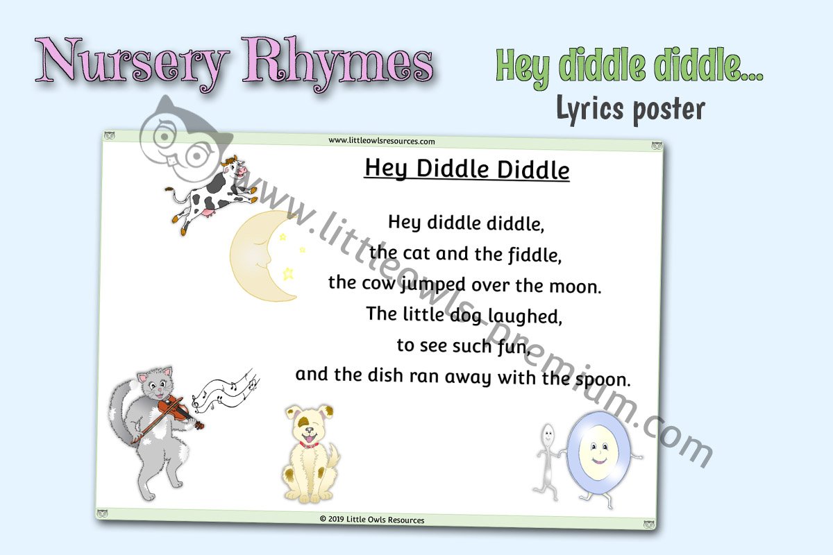 FREE and PREMIUM Nursery Rhymes Early Years (EYFS) Editable printable  resources/activities/games/displays/puppets — Little Owls Resources - Free  and Premium Early Years Printables