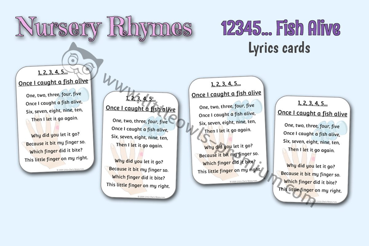 One Two Three Four Five  Nursery Rhyme For Kids With Lyrics