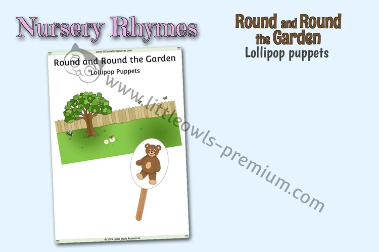Round & Round the Garden Puppets resource cover