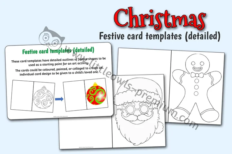 Festive Card Templates — Detailed - resource cover