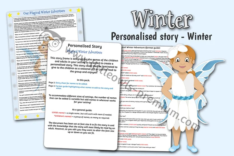 Magical Winter Adventure — Personalised Story — resource cover