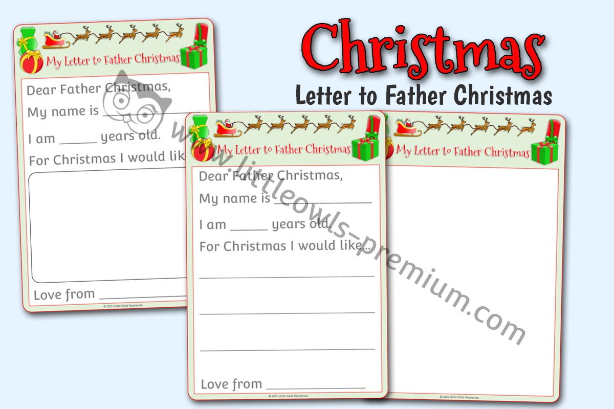 LETTER TO FATHER CHRISTMAS 
