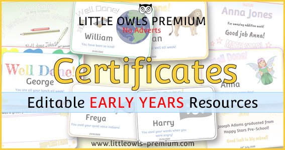    CLICK HERE   to visit ‘CERTIFICATES’ PAGE.    &lt;&lt;-BACK TO ‘GET ORGANISED’ MENU PAGE    