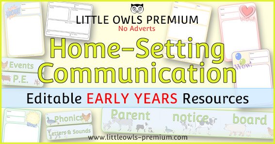    CLICK HERE   to visit ‘HOME-SETTING COMMUNICATION’ PAGE.      &lt;&lt;-BACK TO ‘GET ORGANISED’ MENU PAGE       