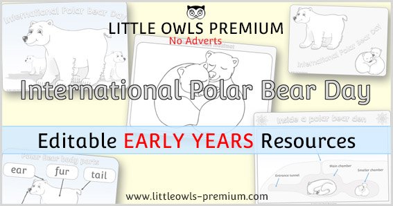    CLICK HERE   to visit ‘INTERNATIONAL POLAR BEAR DAY’ PAGE.   &lt;&lt;-BACK TO ‘TOPICS’ MENU PAGE    