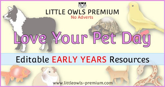    CLICK HERE   to visit ‘LOVE YOUR PET DAY’ PAGE.   &lt;&lt;-BACK TO ‘TOPICS’ MENU PAGE    