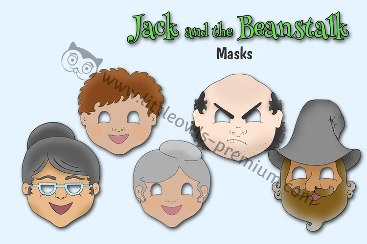 Jack and the Beanstalk — Role-Play Masks cover