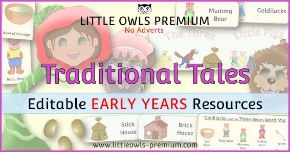 Traditional & Fairy Tales - resource cover